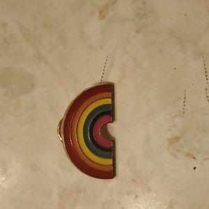 Rainbow pin